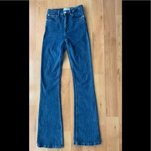 mng denim jeans, slight flare